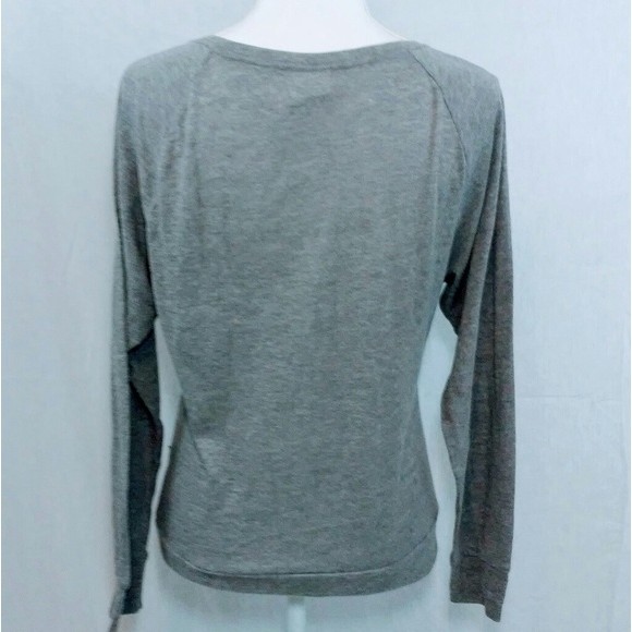 PINK Victoria's Secret Blinged Sequins Accent Long Sleeve Tops XS - Picture 4 of 5